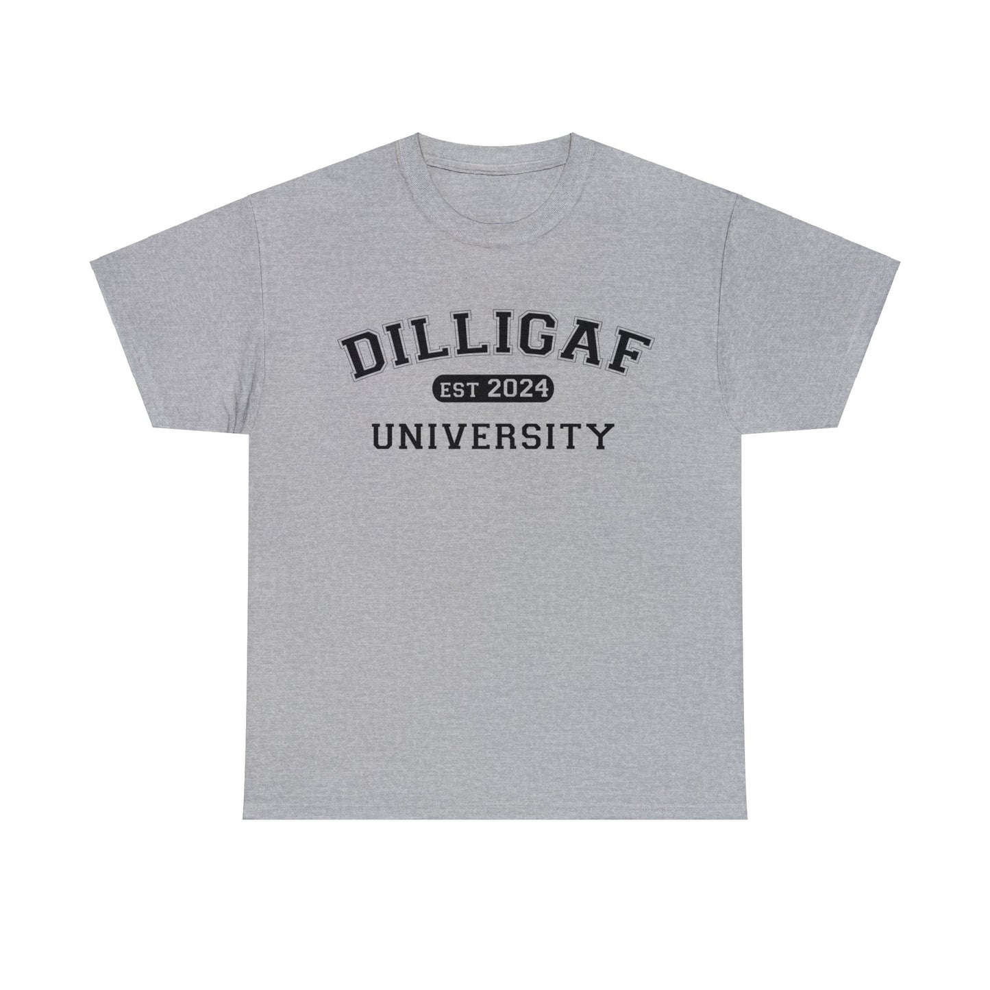 DILLIGAF University Unisex Heavy Cotton Tee