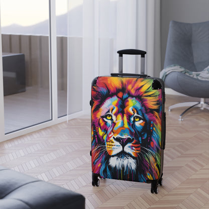 RoarArt Graffiti Lion Suitcase