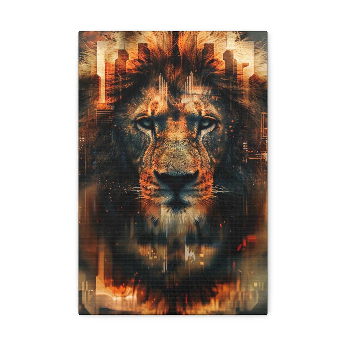 "King of the City" Canvas Gallery Wrap