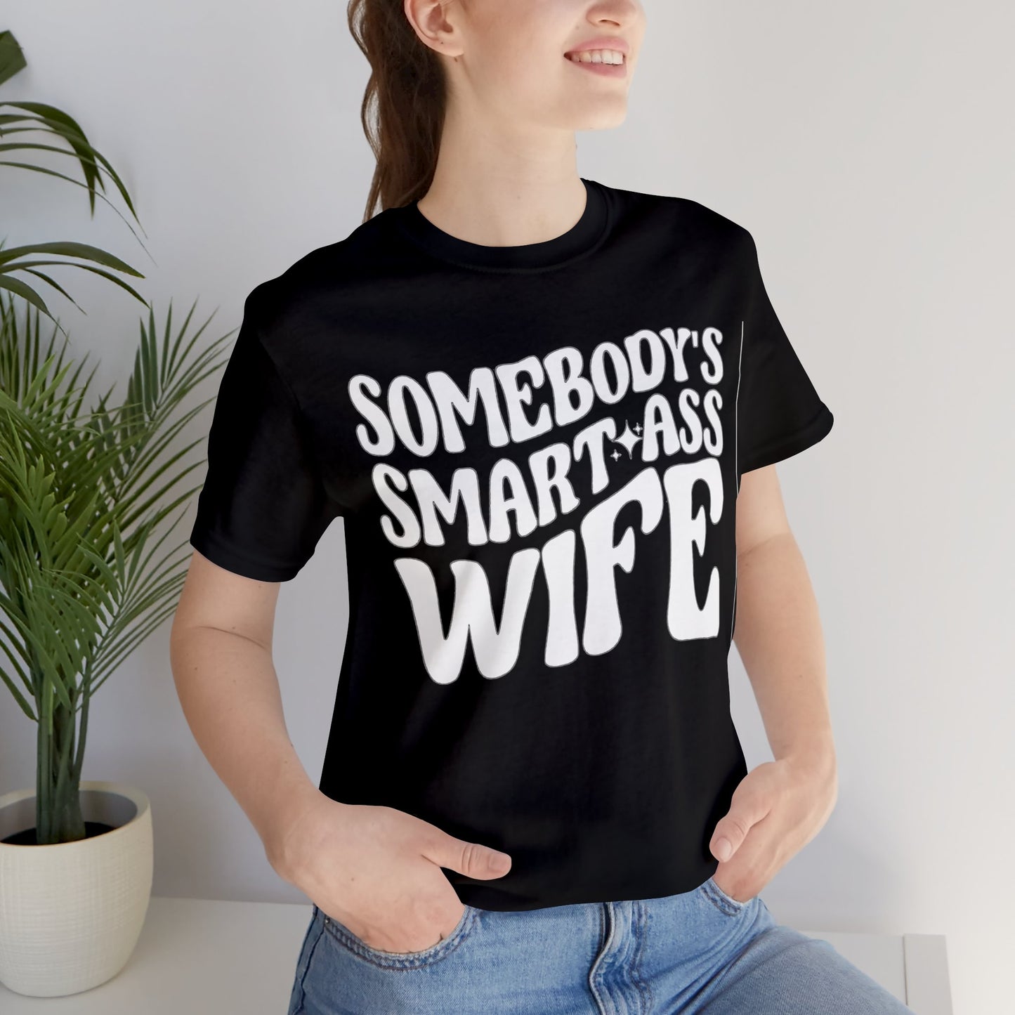 Somebody's Smart Wife Jersey Short Sleeve Tee