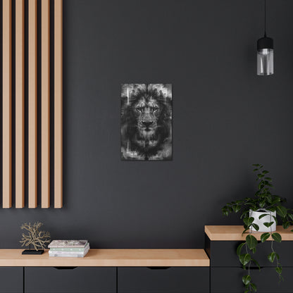 "King of the City" Canvas Gallery Wrap (Black and White)