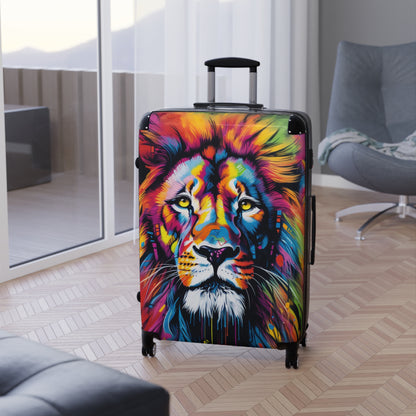 RoarArt Graffiti Lion Suitcase