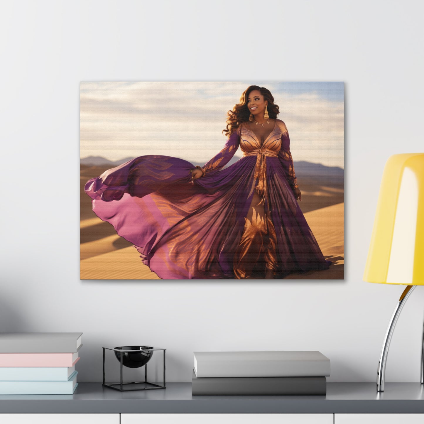 "Royal African Queen" Canvas Gallery Wrap