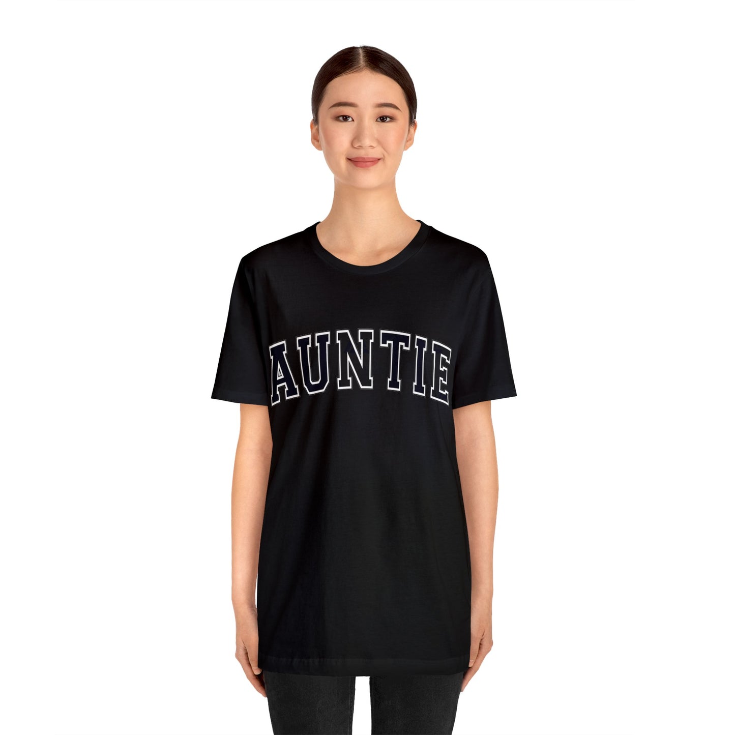 Auntie Jersey Short Sleeve Tee