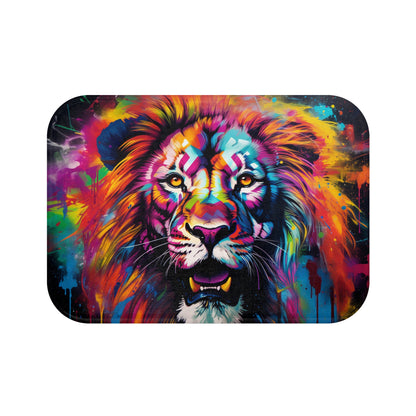 Lionheart Graffiti Bath Mat