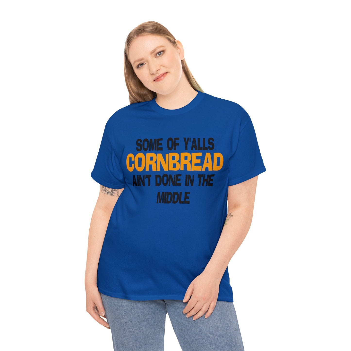 Cornbread Unisex Heavy Cotton Tee