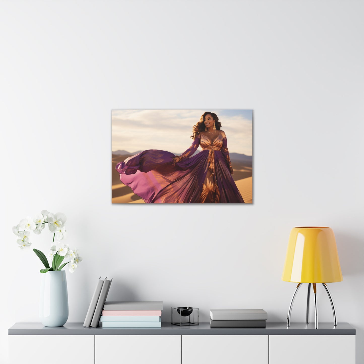 "Royal African Queen" Canvas Gallery Wrap