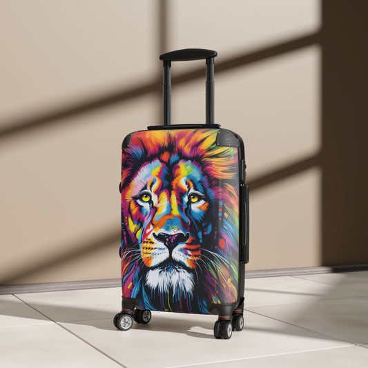 RoarArt Graffiti Lion Suitcase