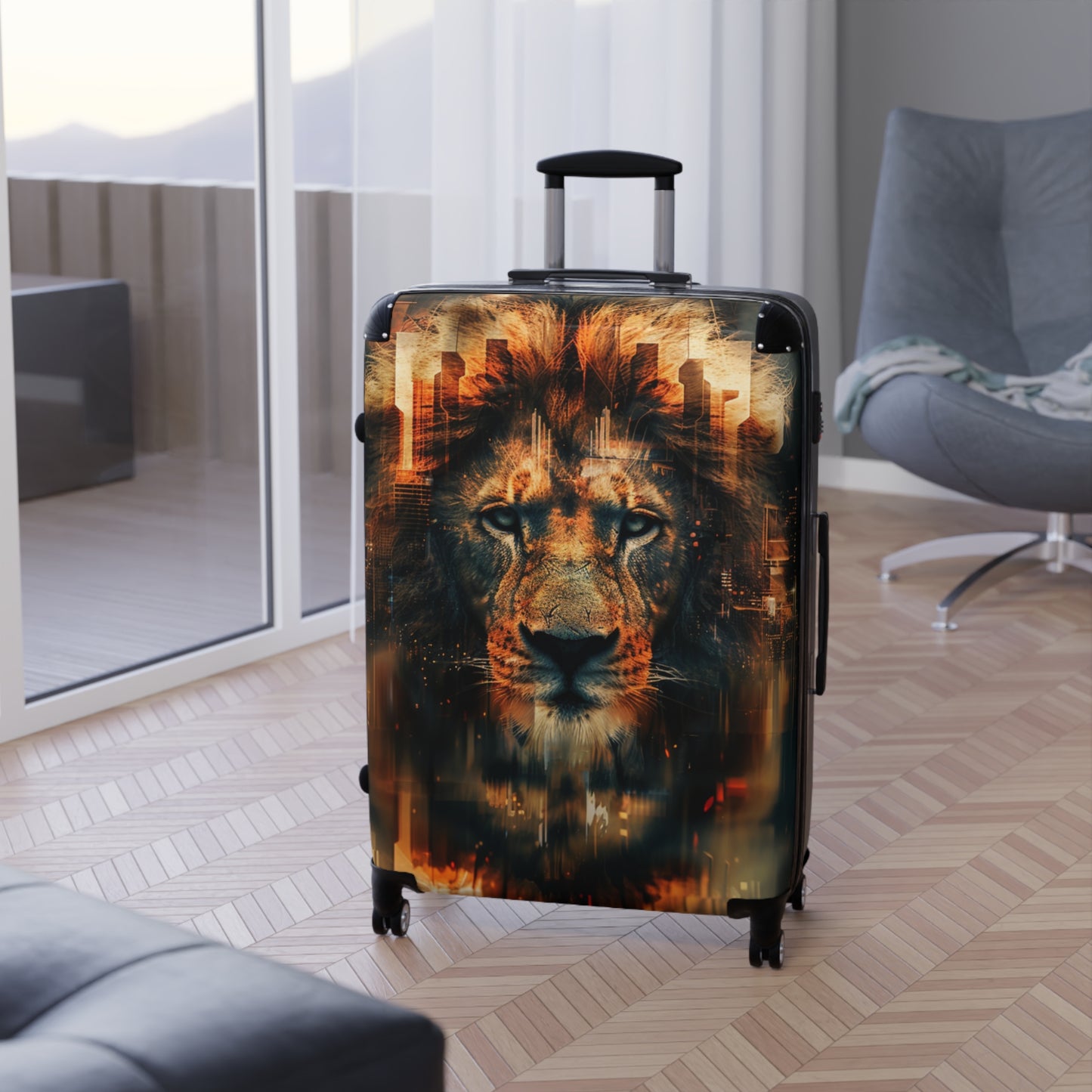 "King of the City" Suitcase