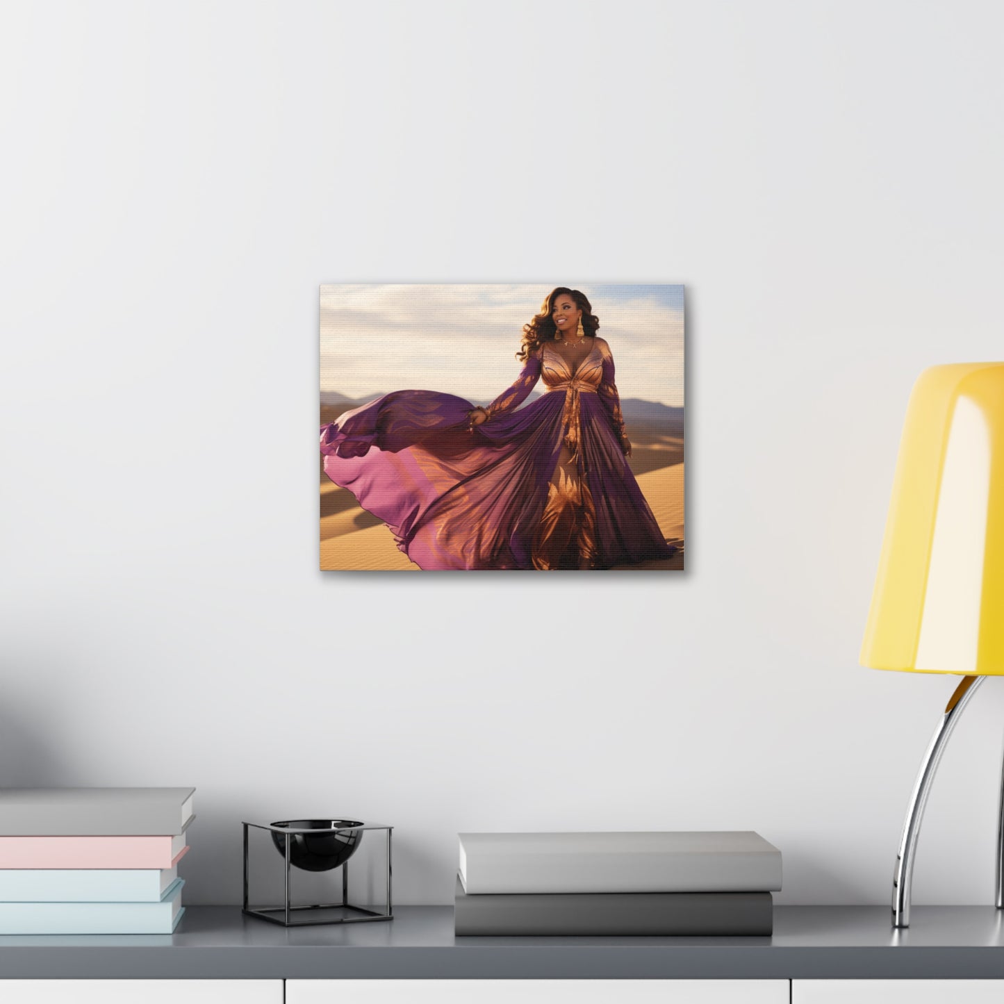 "Royal African Queen" Canvas Gallery Wrap