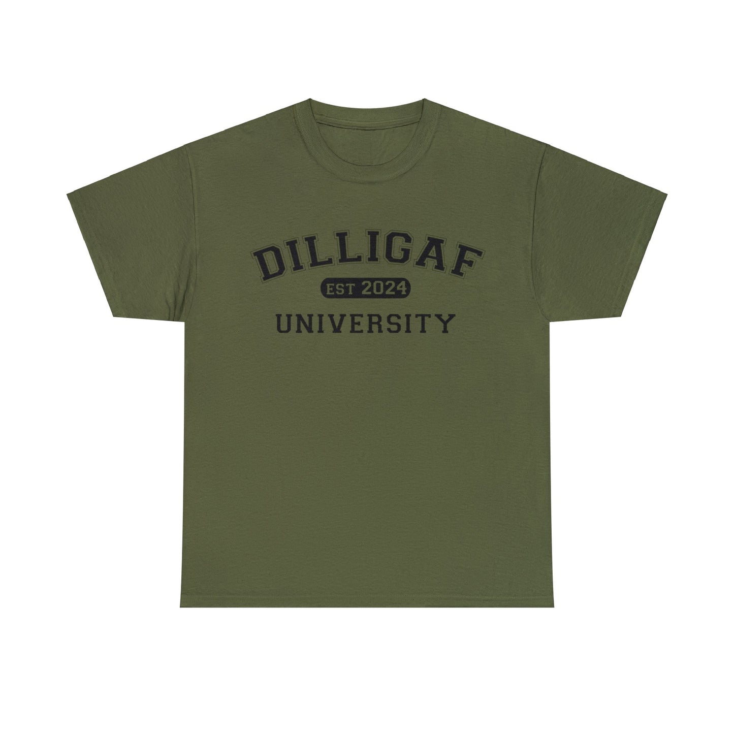 DILLIGAF University Unisex Heavy Cotton Tee