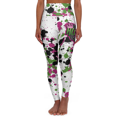 Uckfay Hu$tle Culture High Waisted Yoga Leggings