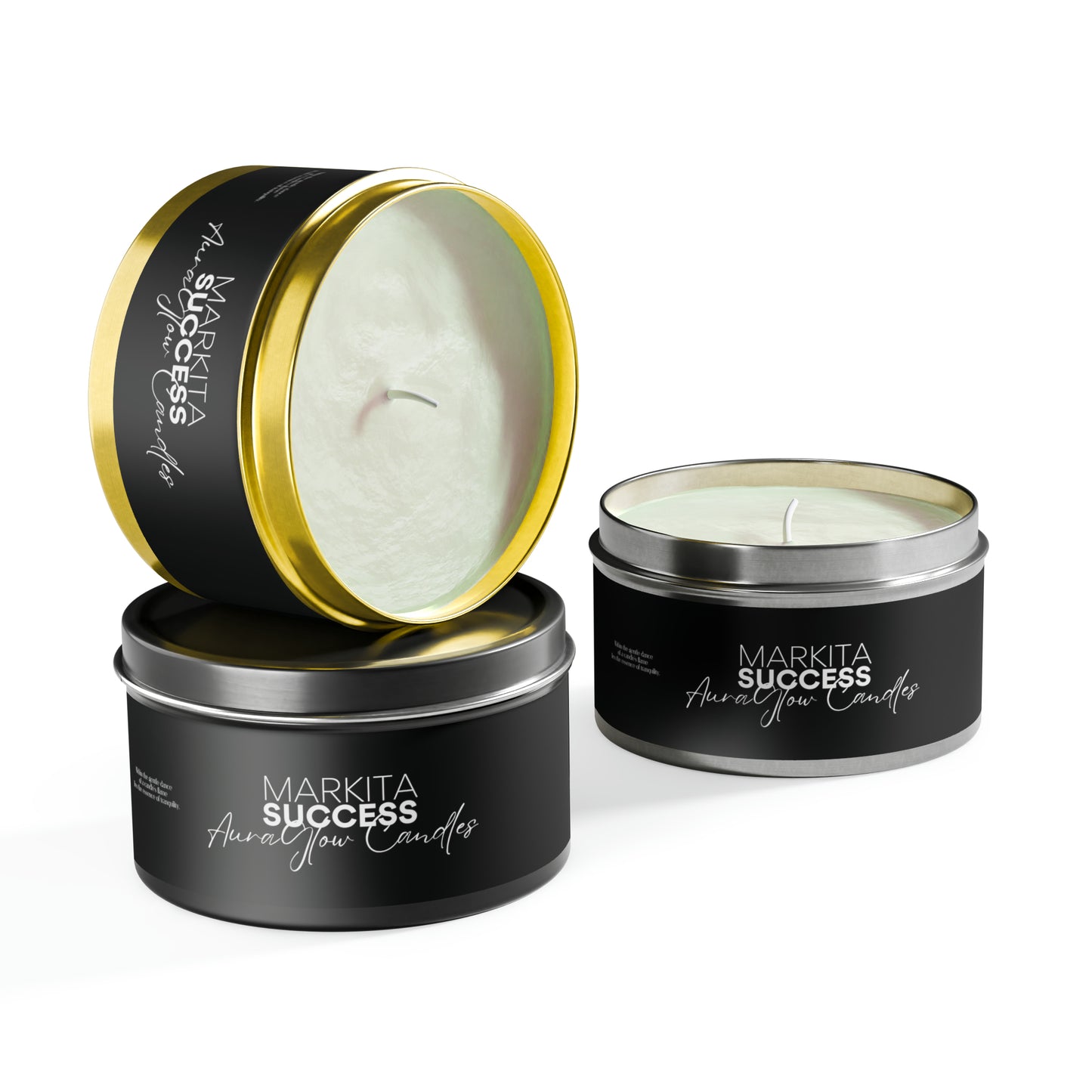 Markita Success AuroGlow Candles (Black Label)