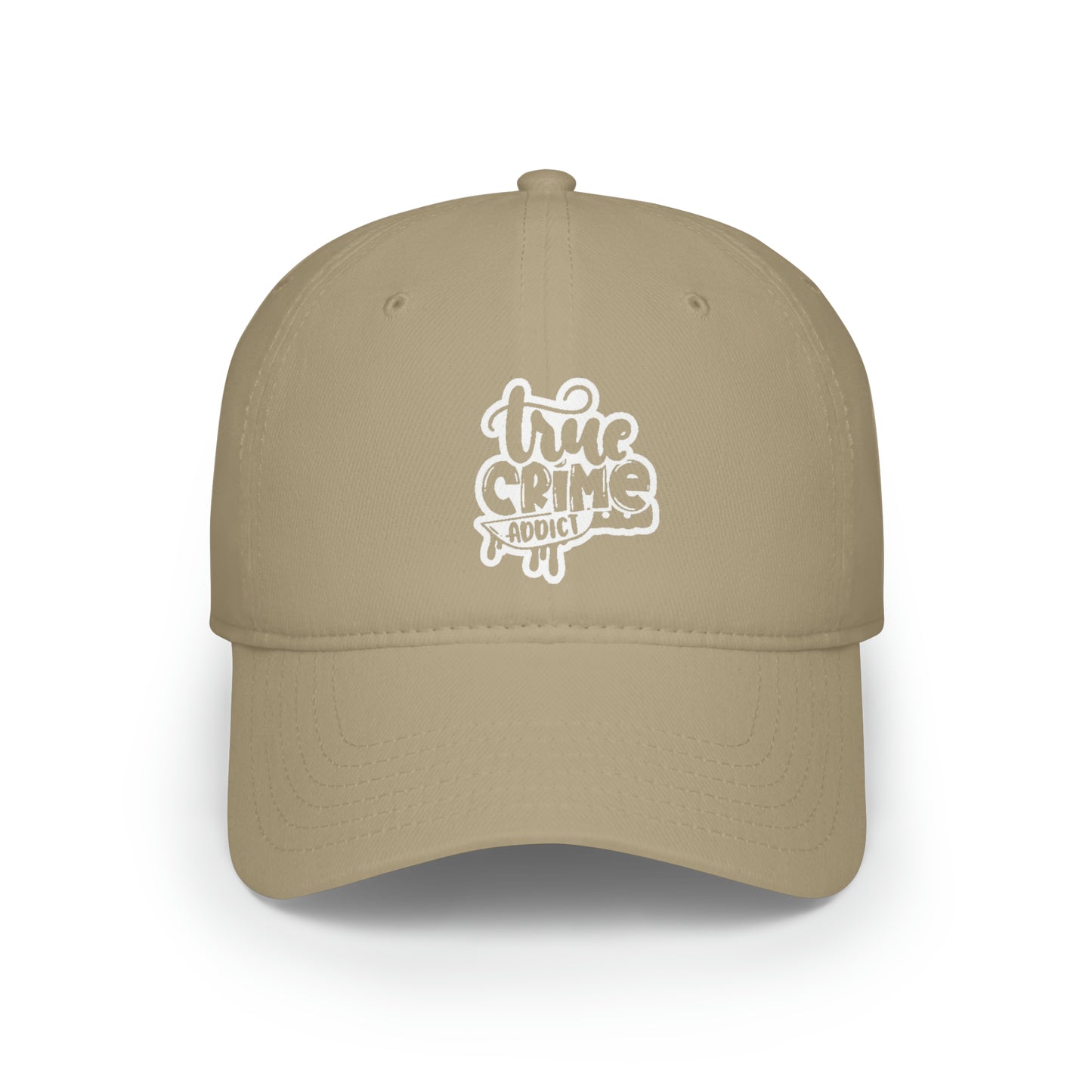 True Crime Addict Low Profile Baseball Cap