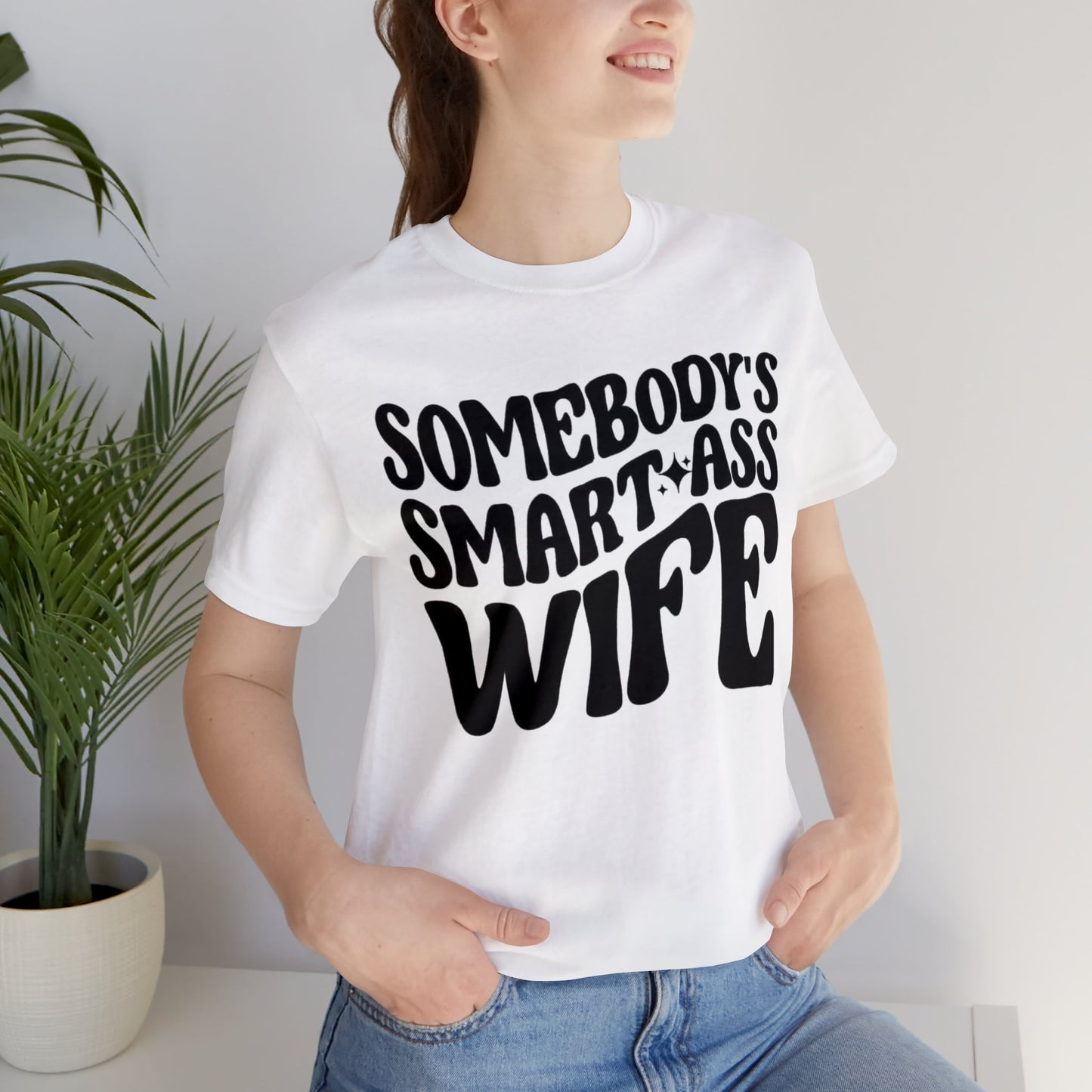 Somebody's Smart Wife Jersey Short Sleeve Tee