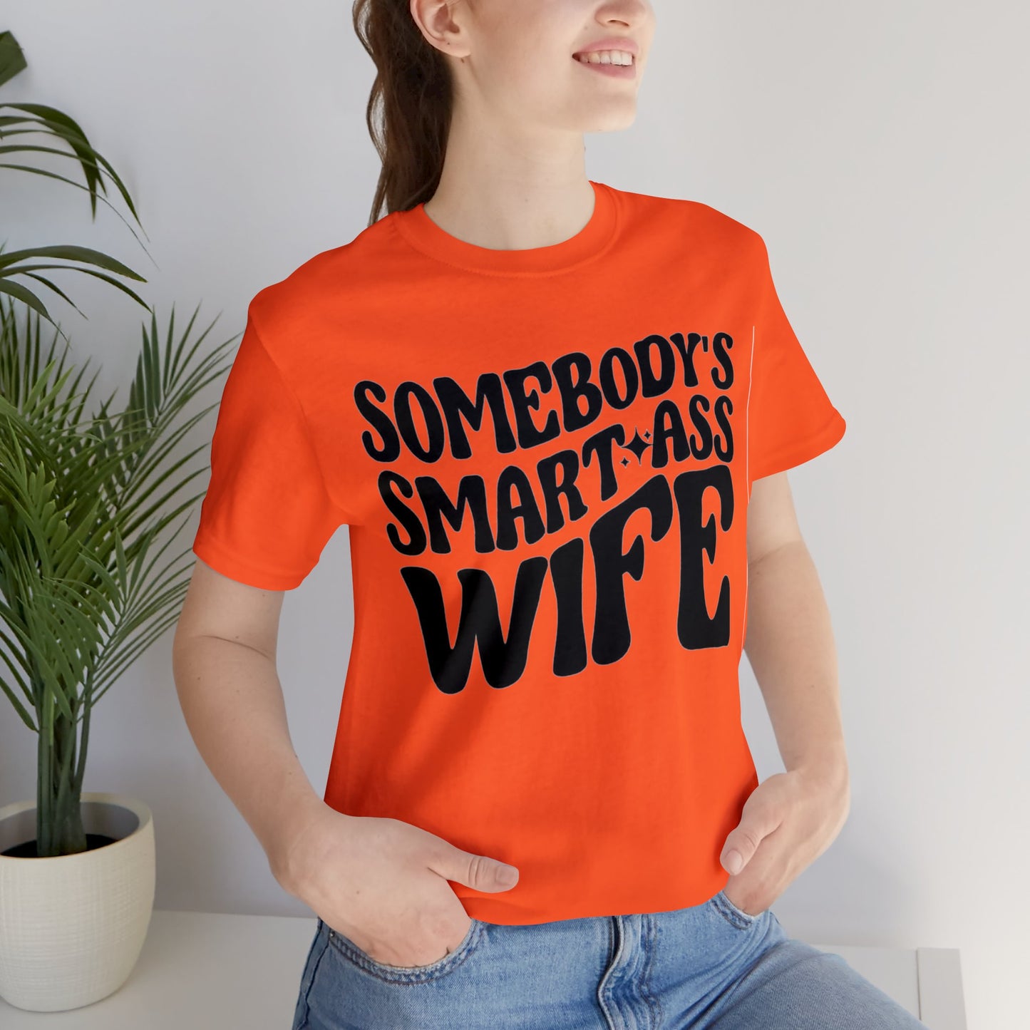 Somebody's Smart Wife Jersey Short Sleeve Tee