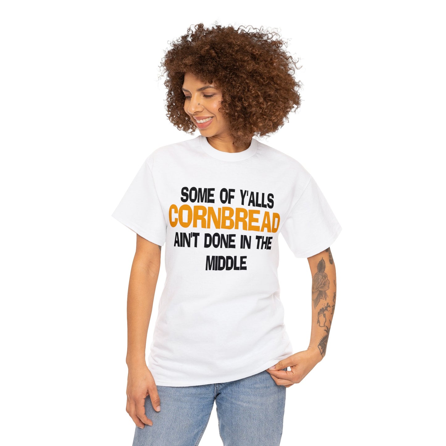 Cornbread Unisex Heavy Cotton Tee