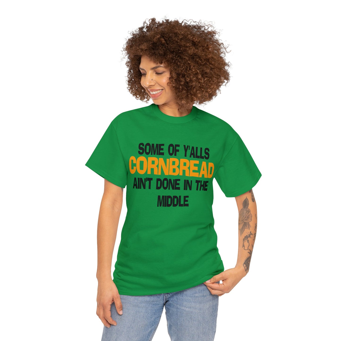 Cornbread Unisex Heavy Cotton Tee