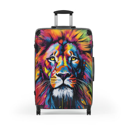 RoarArt Graffiti Lion Suitcase