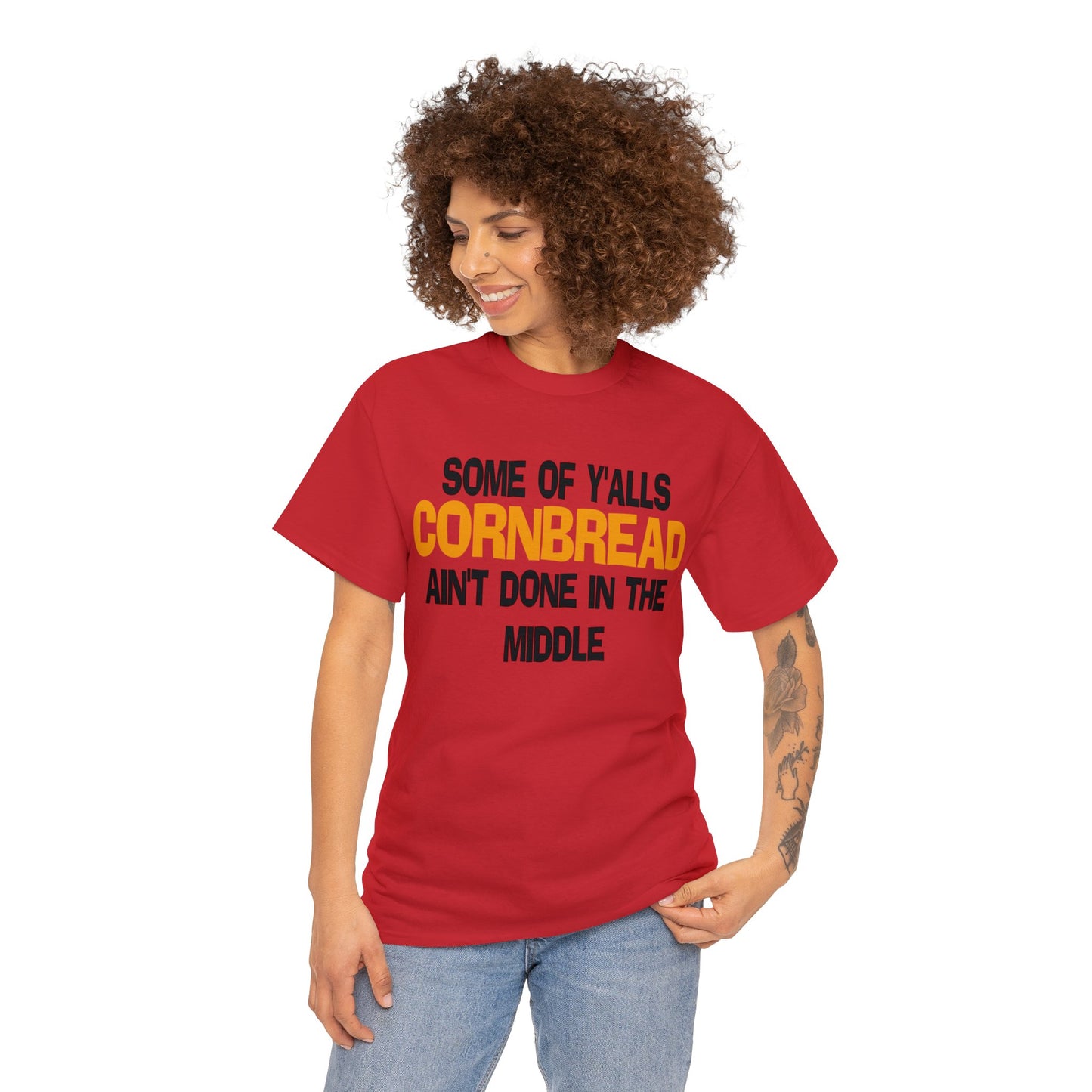 Cornbread Unisex Heavy Cotton Tee