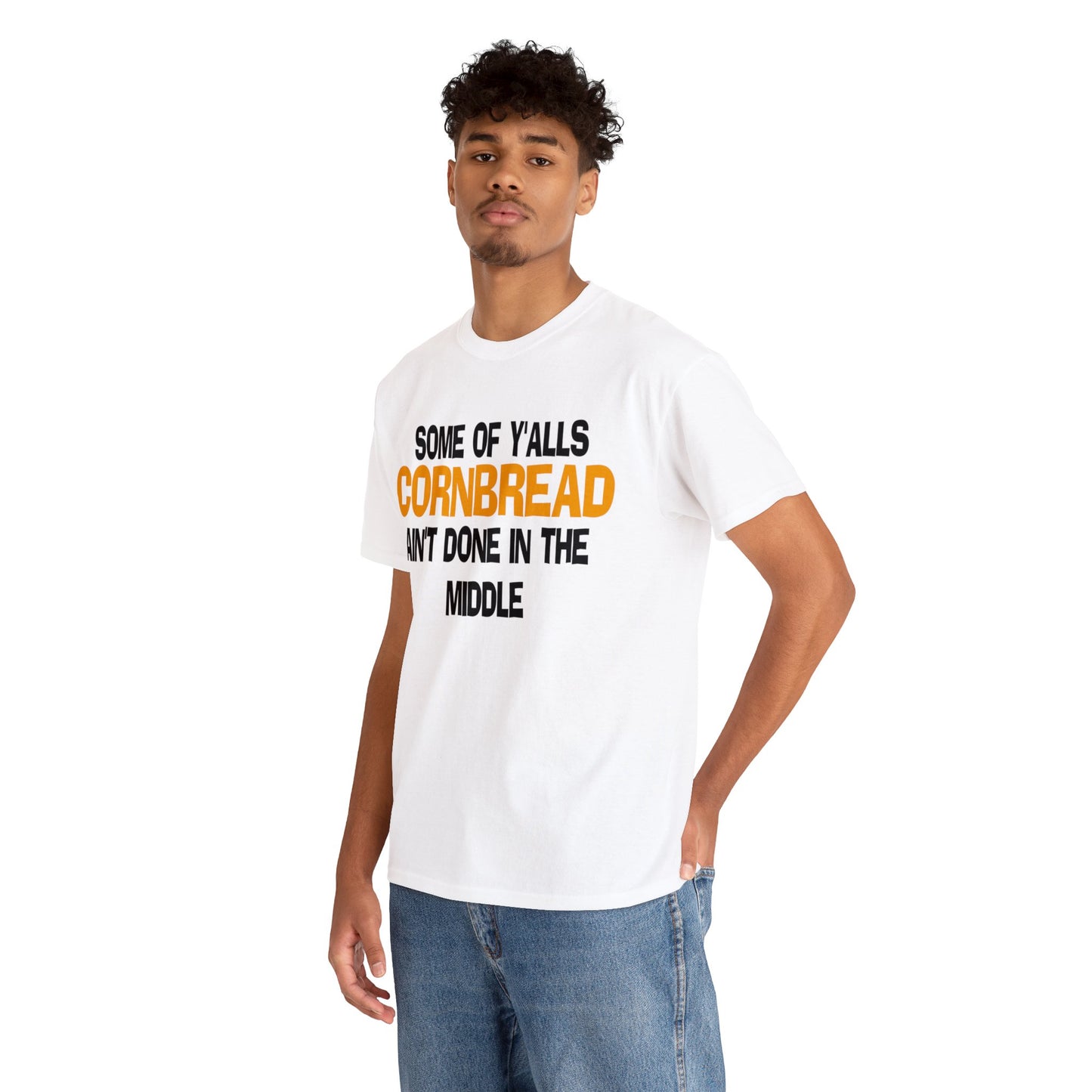 Cornbread Unisex Heavy Cotton Tee