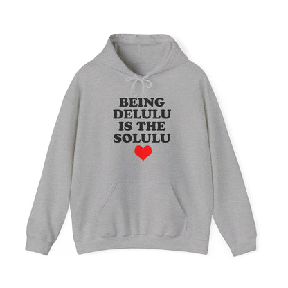 Being Delulu Unisex Heavy Blend™ Hooded Sweatshirt