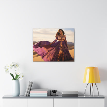 "Royal African Queen" Canvas Gallery Wrap