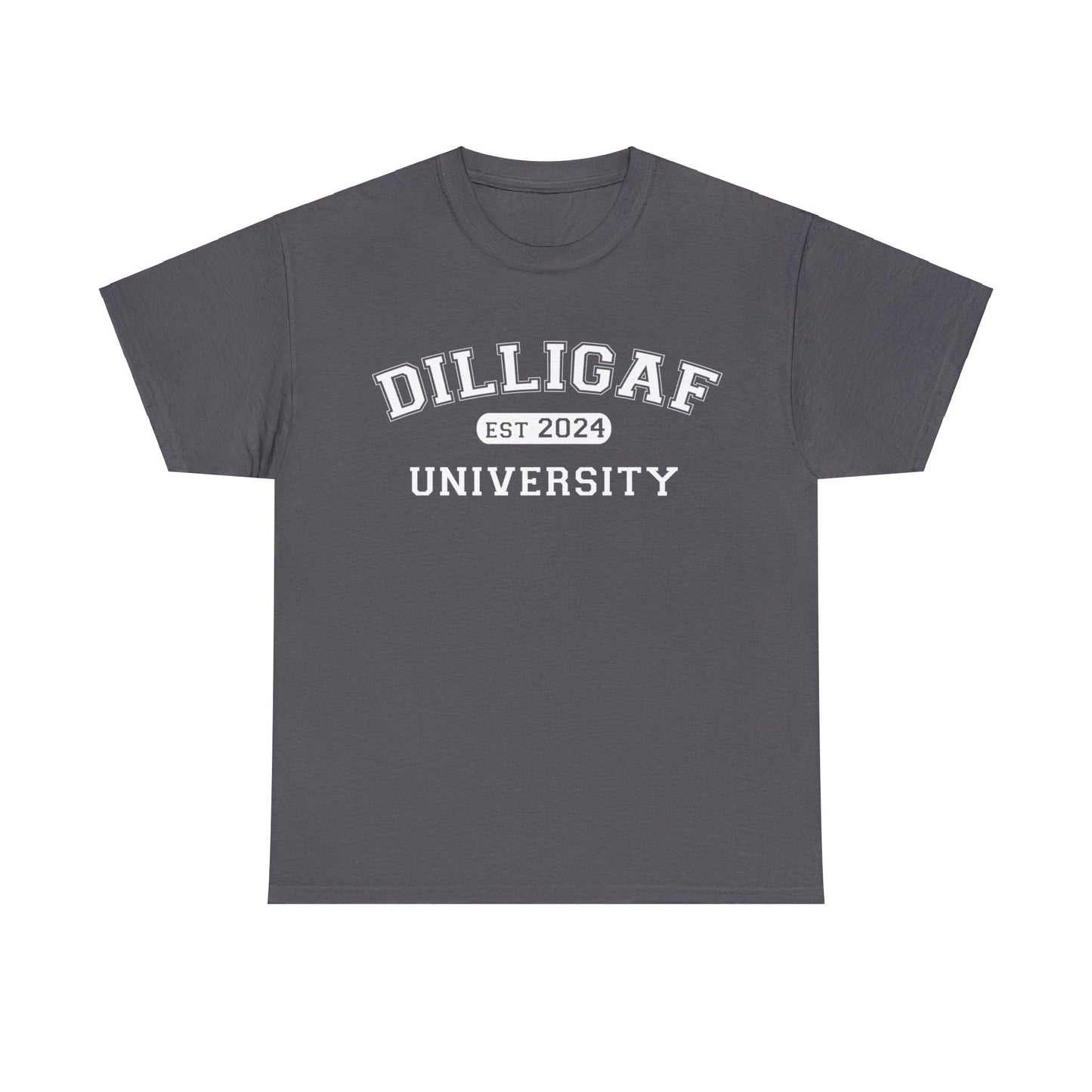 DILLIGAF University Unisex Heavy Cotton Tee