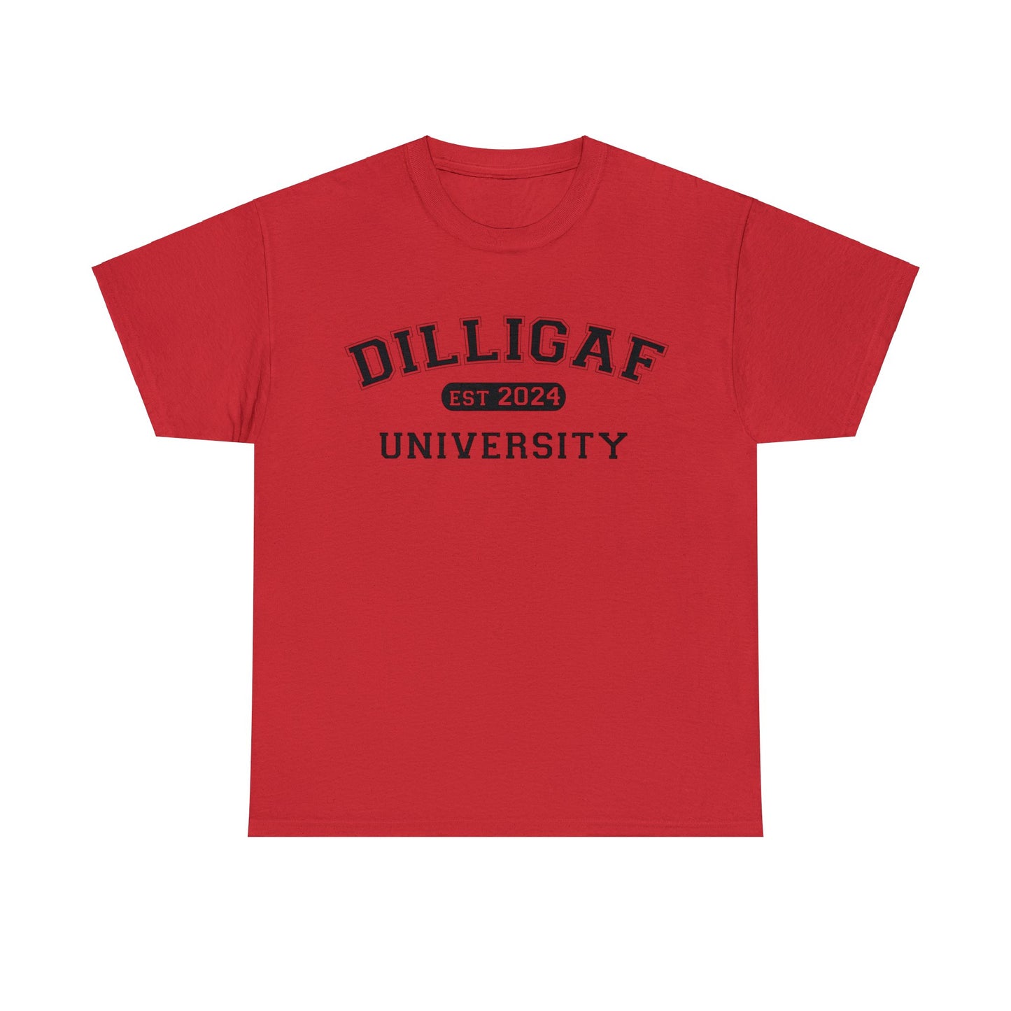 DILLIGAF University Unisex Heavy Cotton Tee