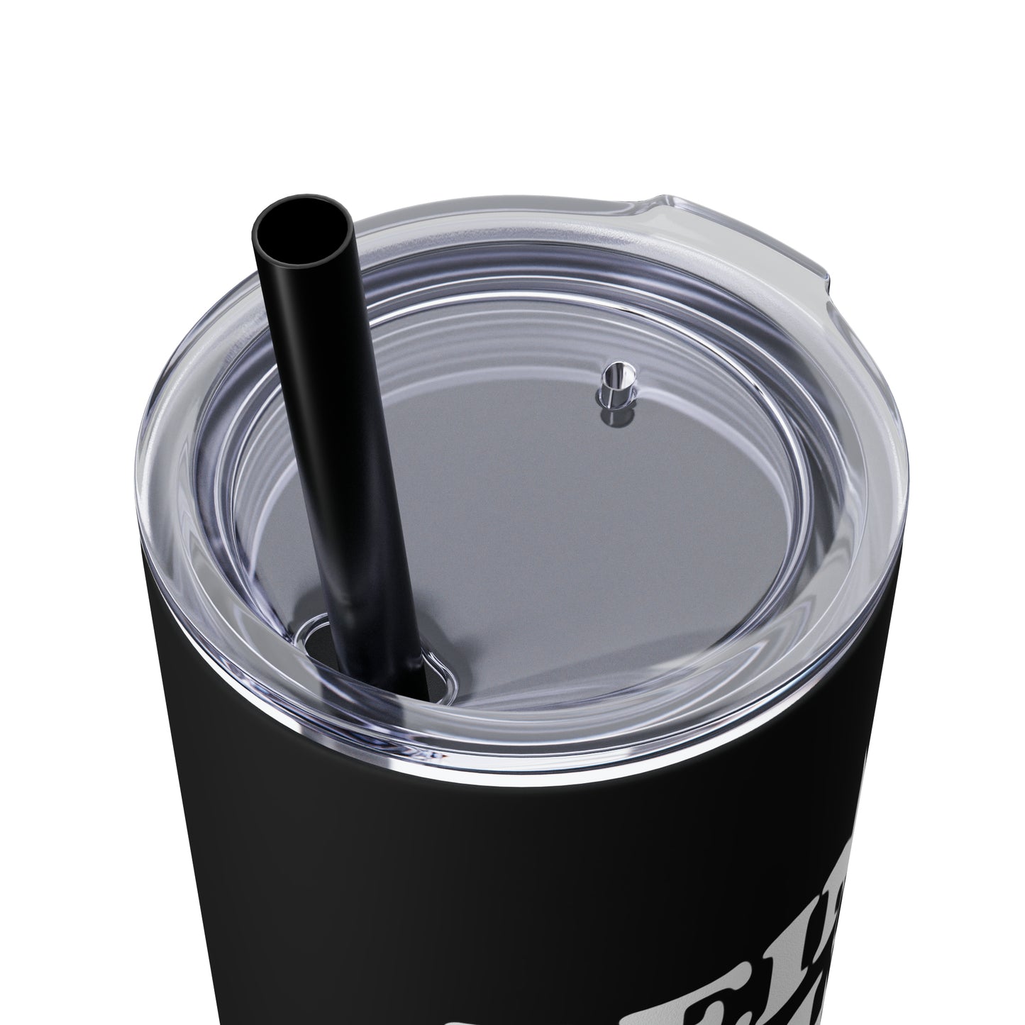 Being Delulu Skinny Tumbler with Straw, 20oz