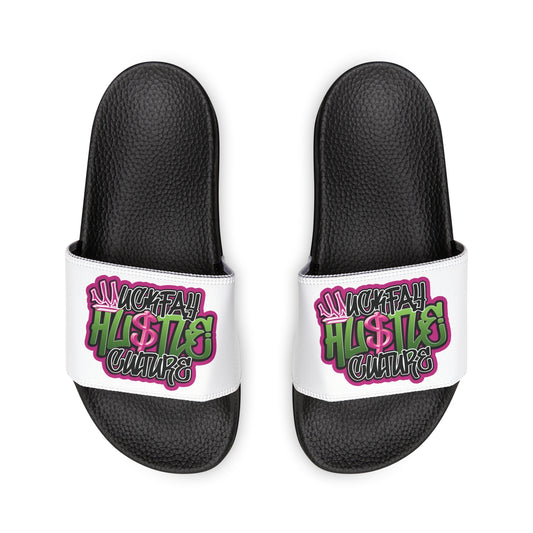 Uckfay Hu$tle Culture Women's PU Slide Sandals