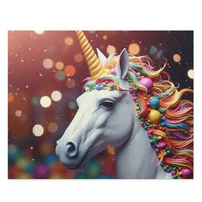 Radiant Rainbow Unicorn Puzzle (120, 252, 500-Piece)