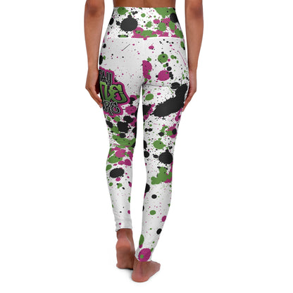 Uckfay Hu$tle Culture High Waisted Yoga Leggings