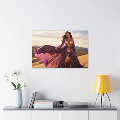 "Royal African Queen" Canvas Gallery Wrap