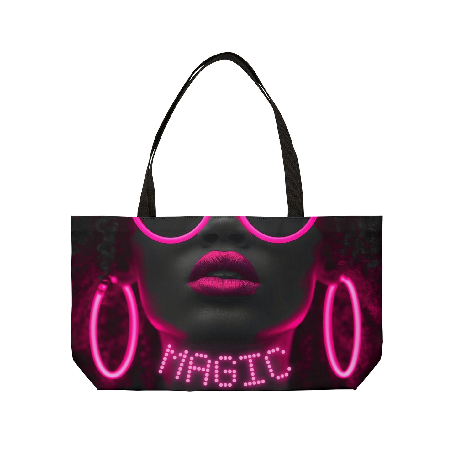 Black Magic Weekender Tote Bag