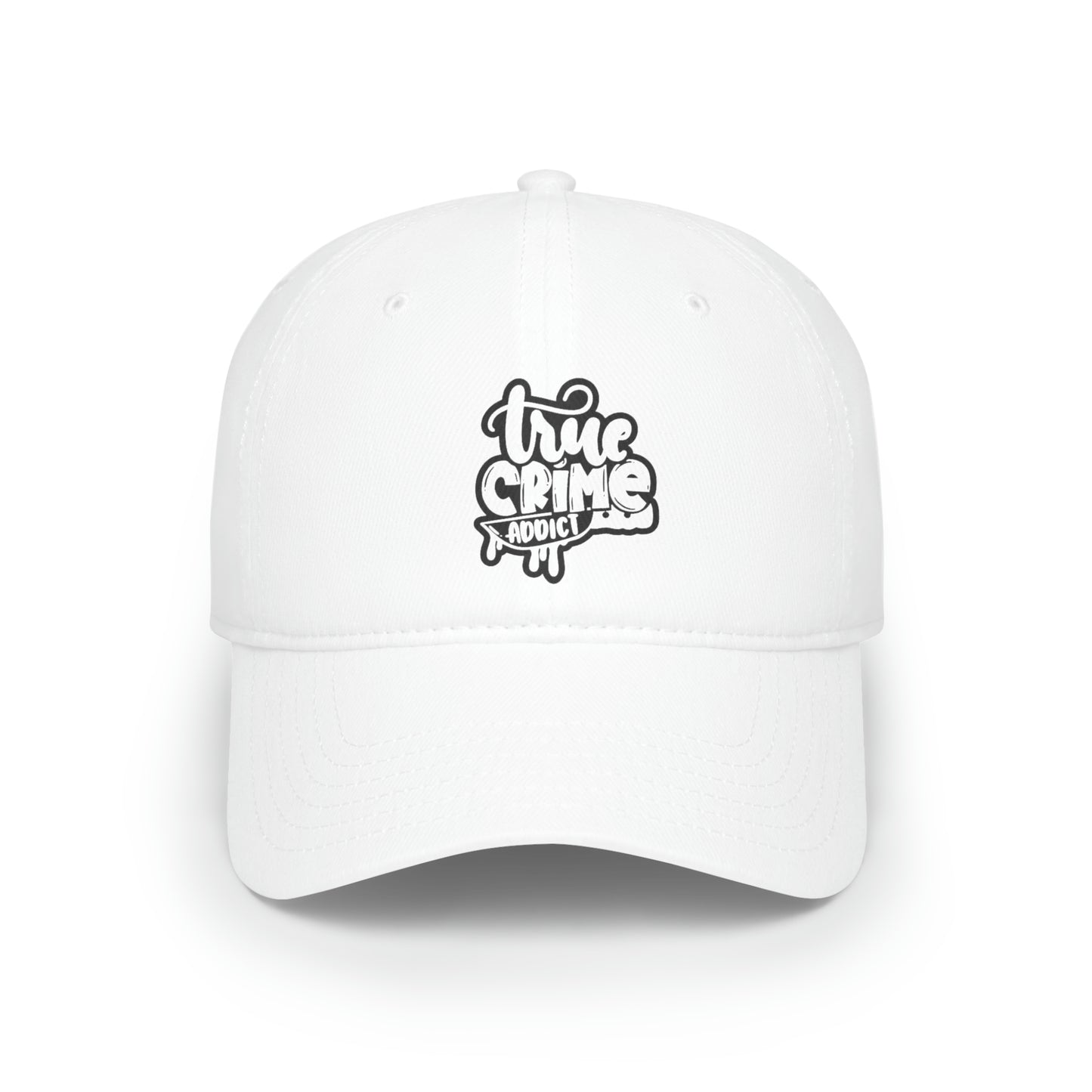 True Crime Addict Low Profile Baseball Cap