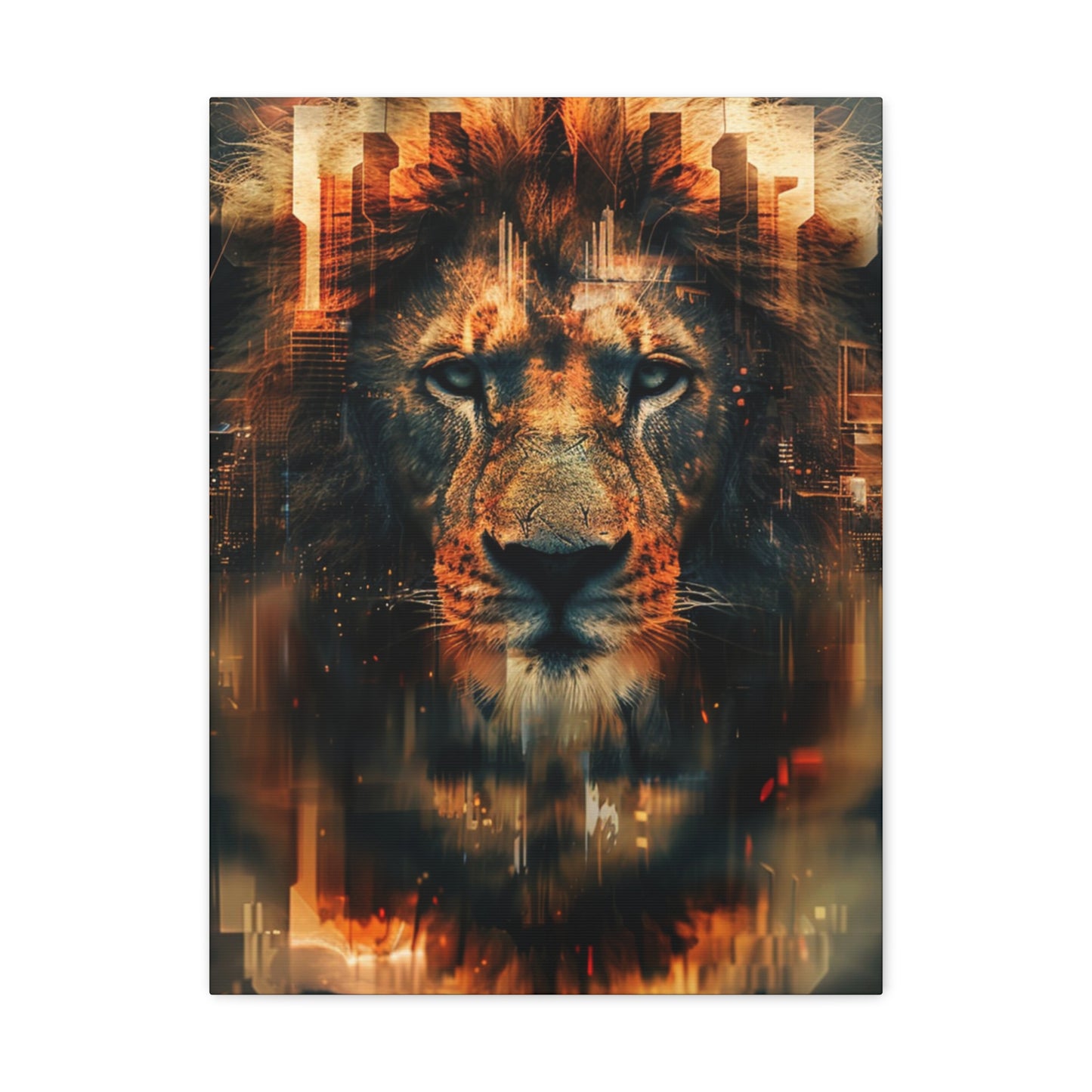 "King of the City" Canvas Gallery Wrap