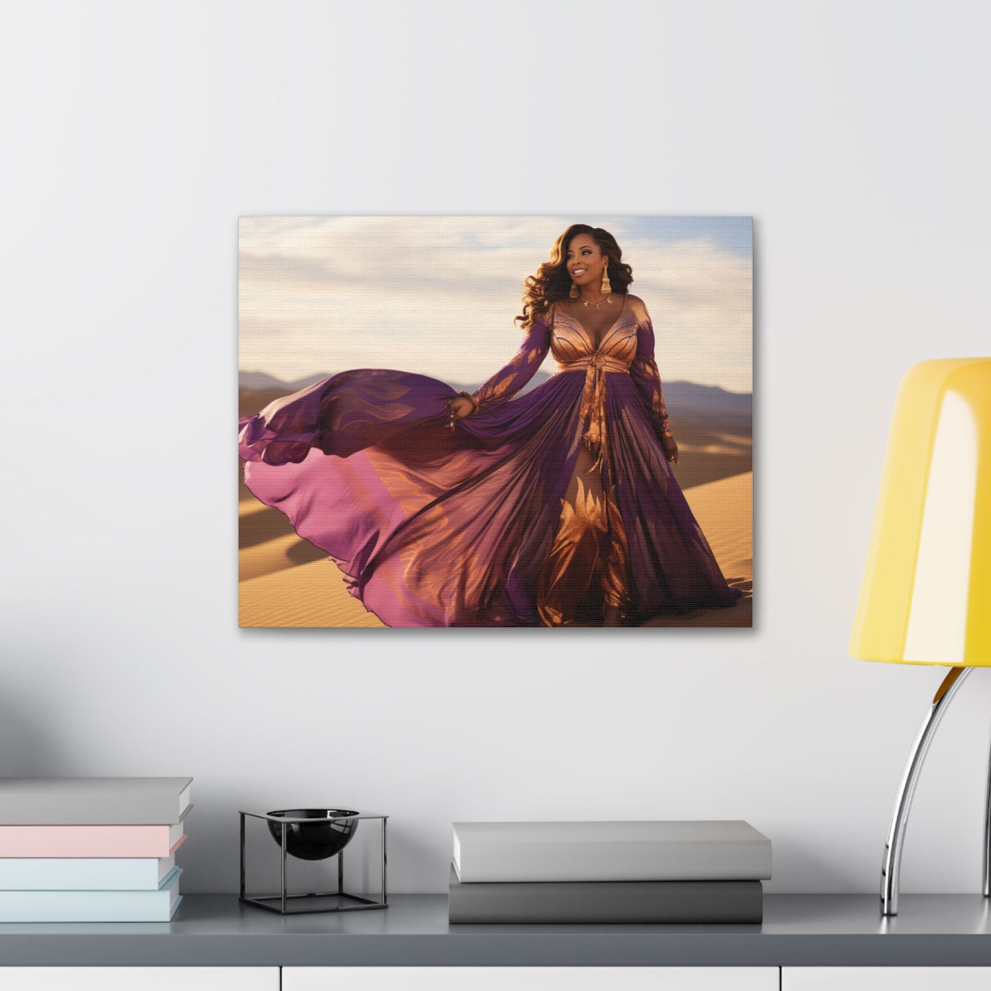 "Royal African Queen" Canvas Gallery Wrap