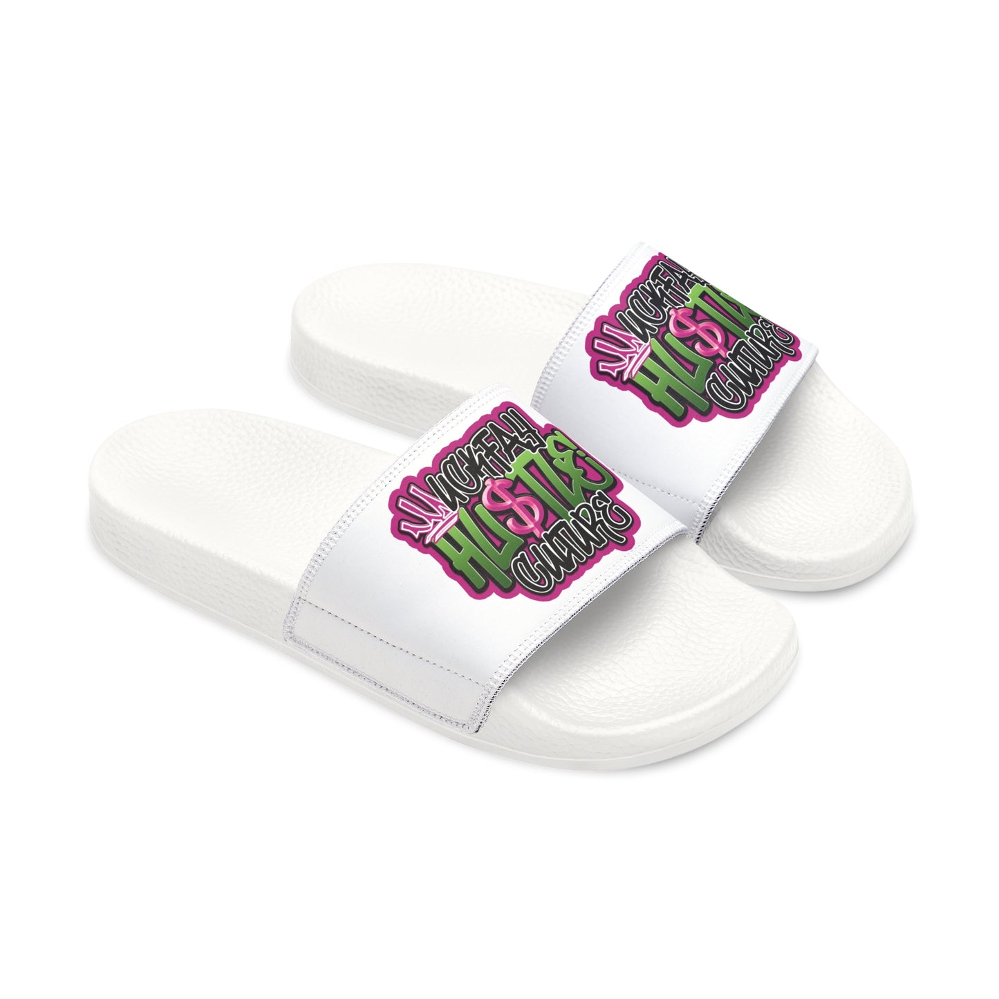 Uckfay Hu$tle Culture Women's PU Slide Sandals