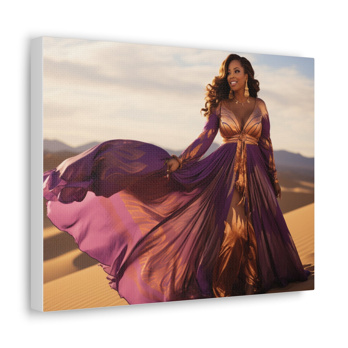 "Royal African Queen" Canvas Gallery Wrap