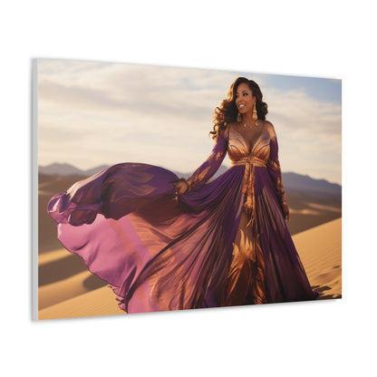 "Royal African Queen" Canvas Gallery Wrap