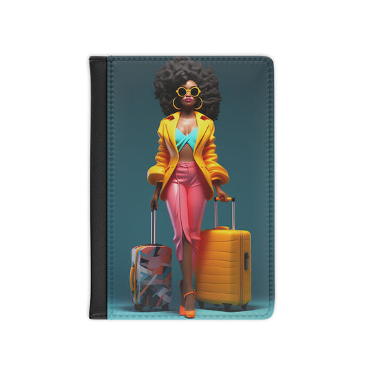 African Elegance Passport Cover