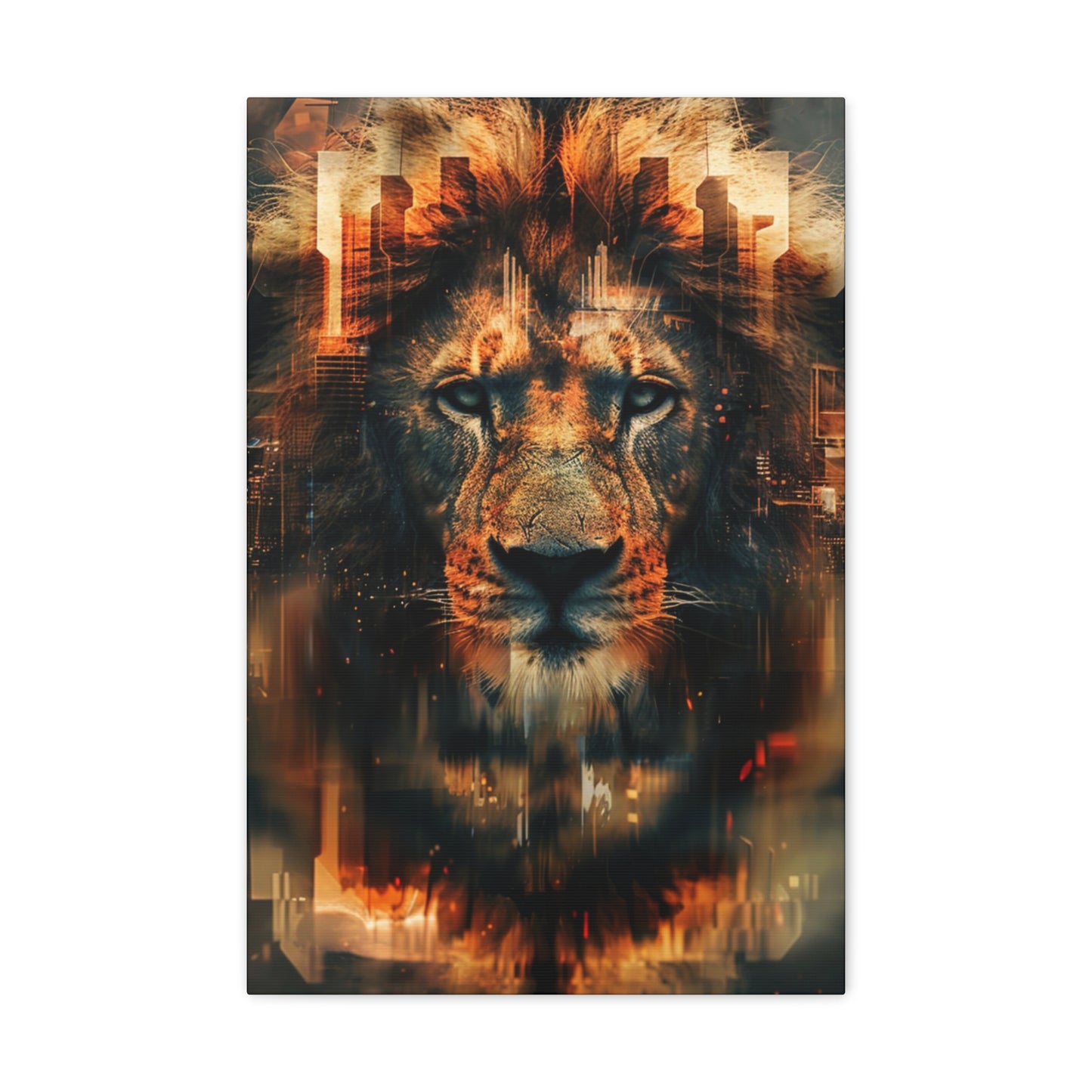 "King of the City" Canvas Gallery Wrap