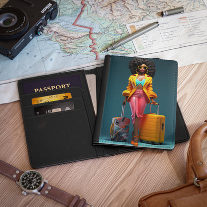 African Elegance Passport Cover