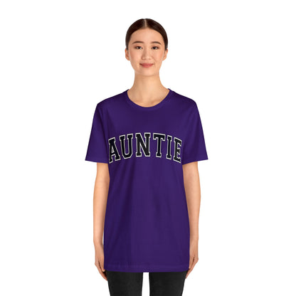 Auntie Jersey Short Sleeve Tee