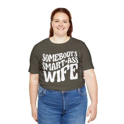 Somebody's Smart Wife Jersey Short Sleeve Tee