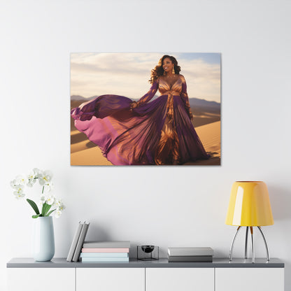 "Royal African Queen" Canvas Gallery Wrap