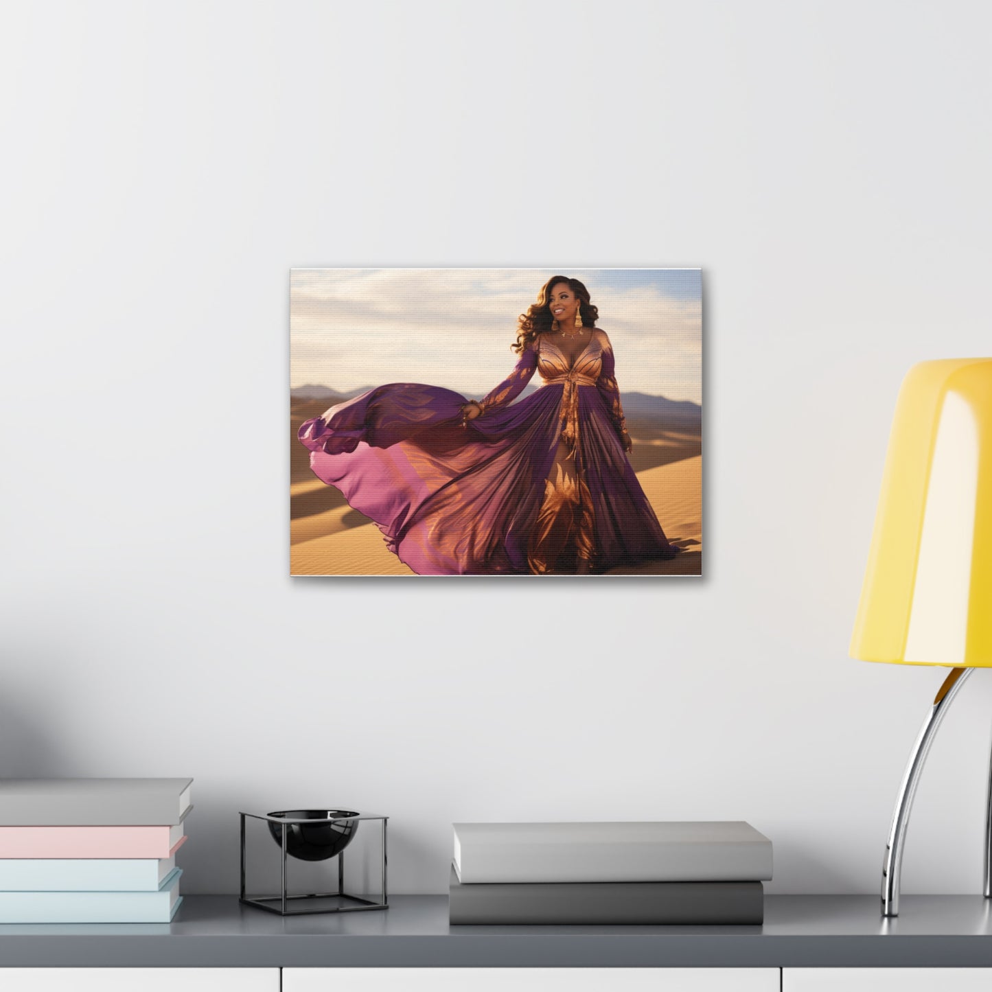 "Royal African Queen" Canvas Gallery Wrap