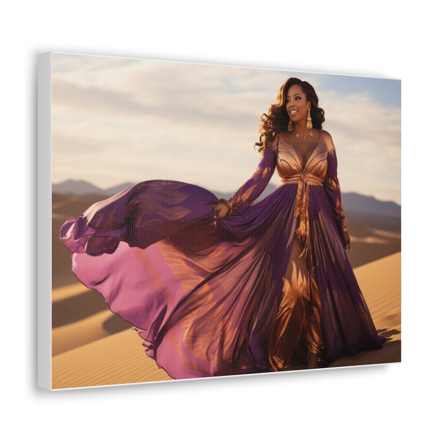 "Royal African Queen" Canvas Gallery Wrap