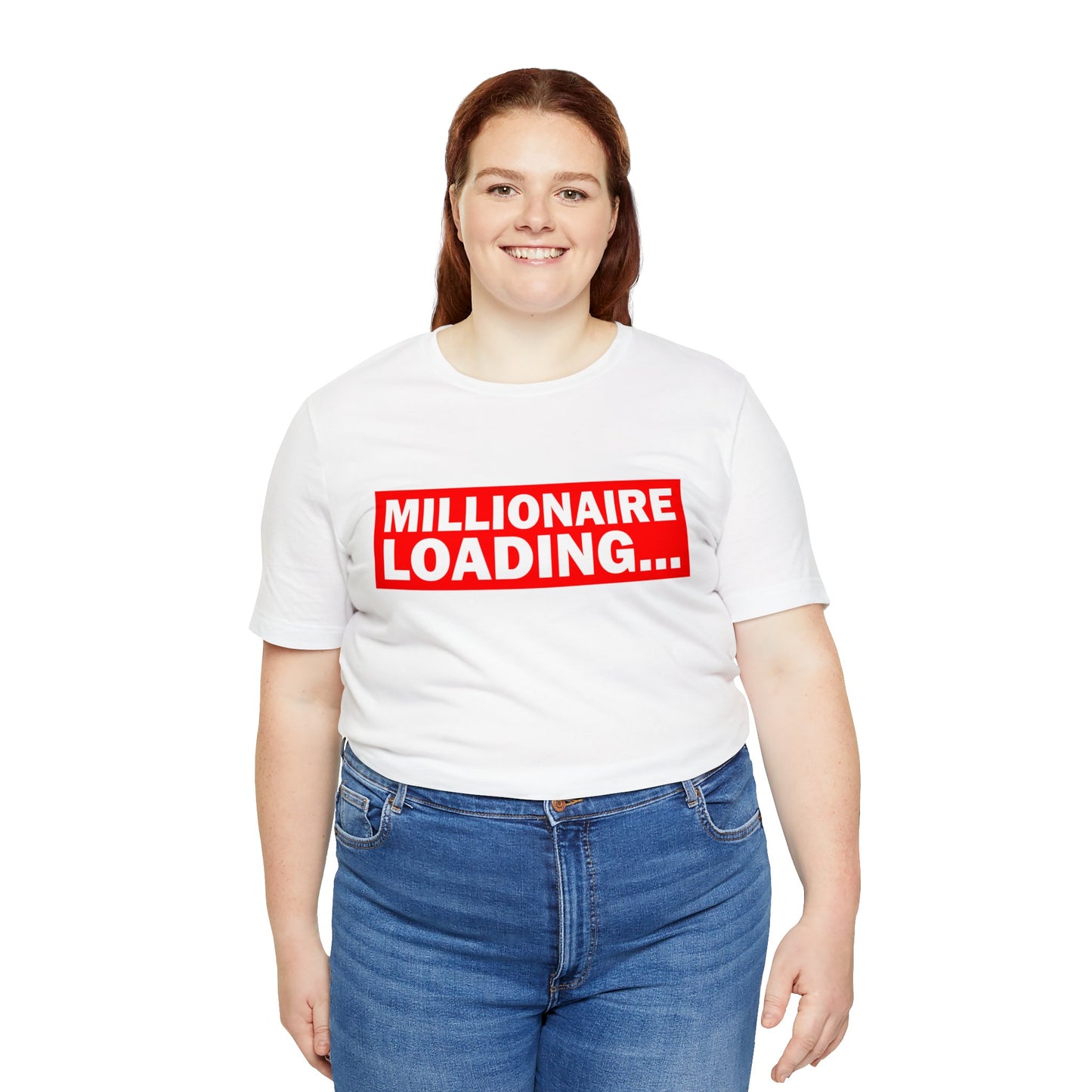 Millionaire Loading Unisex Jersey Short Sleeve Tee